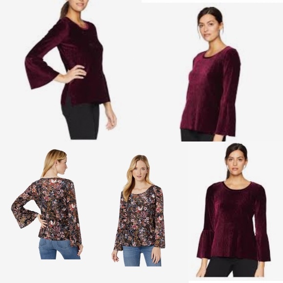 NEW‎ Tribal Set of Two Long Sleeve Blouses - Picture 1 of 12